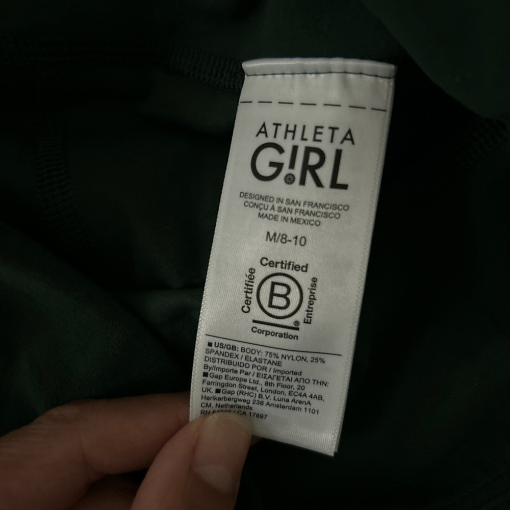Athleta Girl leggings, size 8/10 - Picture 3 of 6